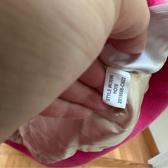 J.Crew Lodge coat in Italian stadium-cloth wool pink jacket winder nello gori 10 - Picture 8 of 11